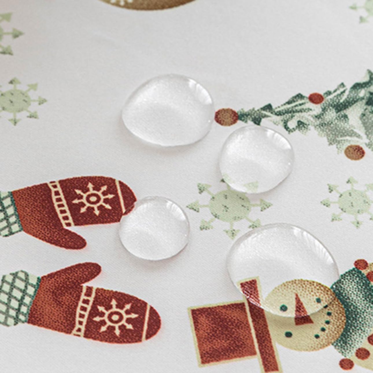 Table Cloth, Fashionable, Square, White, Round,  Rectangle, Christmas Decoration, Table Cover, Stain Mildew, Heat Resistant, Durable, Multi-purpose, Style 1, Background, Fireplace, Entryway, Decoration,  Smaller, Large, New Year, Housewarming Gift, Gift