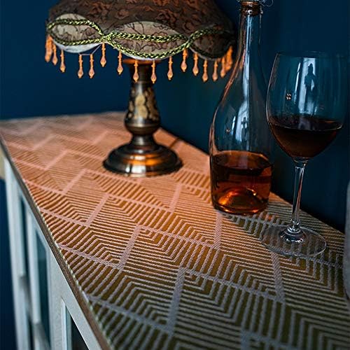 HolaFish Table Runners Gemetric Table Runners,Coffee Table Tablecloth Modern Nordic Tablecloth Strip Decorative Tablecloth for Wedding Party Holiday Decorations (Color : Blue, Size : 34X220CM)